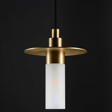 SMITH&SMITH Audley Brass and Glass Pendant Lamp