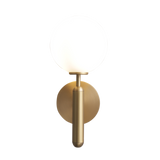SMITH&SMITH Ballina Wall Lamp with opal glass shade