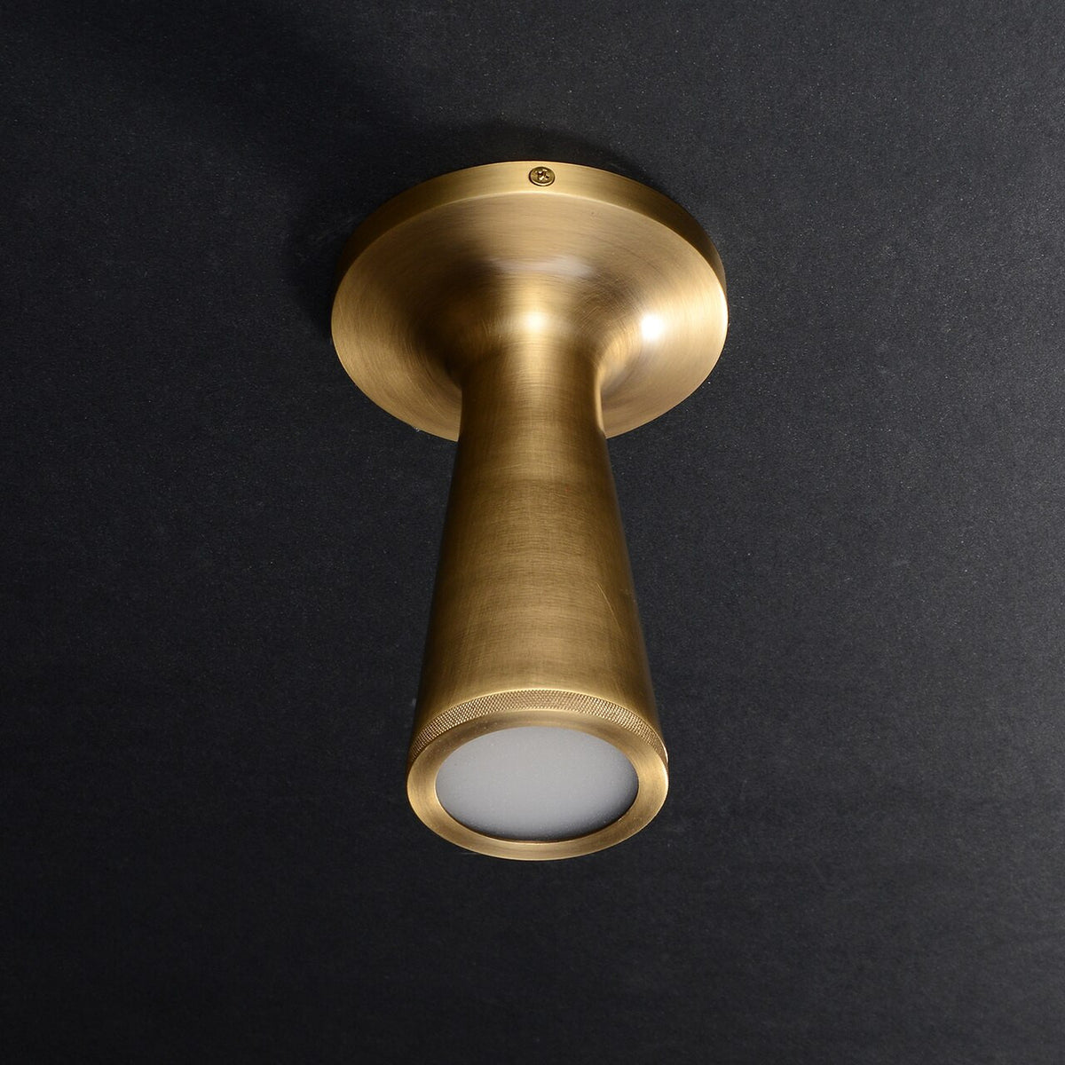 Coney Brass Ceiling Lamp