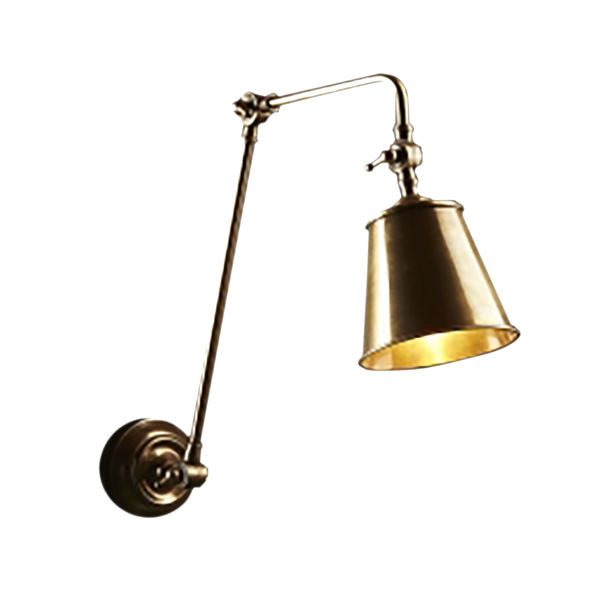 SMITH&SMITH Lighting Sydney Douglas Solid Brass Flexible Arm Sconce Wall Light - Custom finish