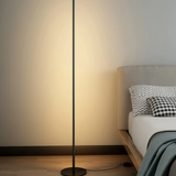 SMITH&SMITH Eureka LED Floor Lamp in Black in bedroom. insta