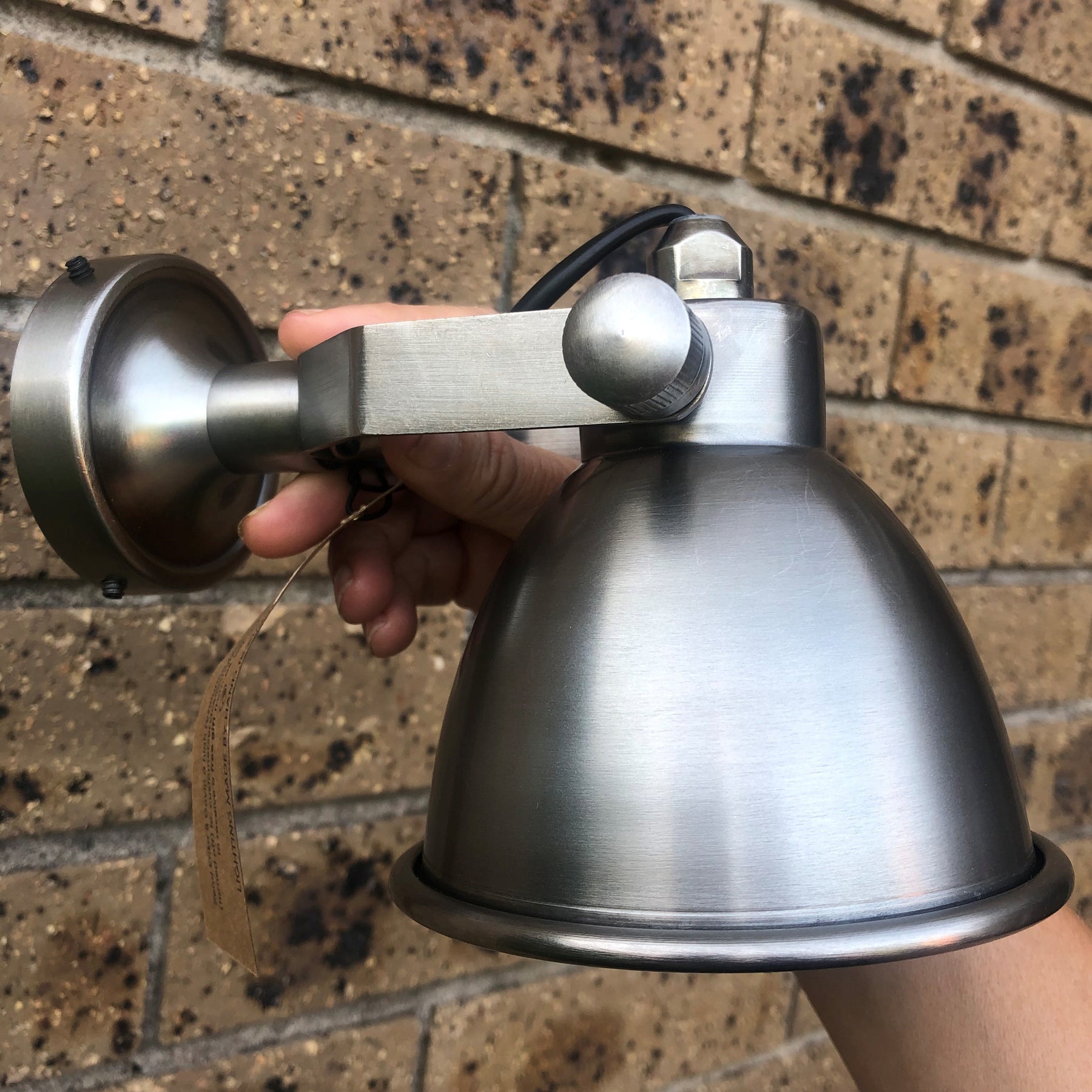 SMITH_SMITH Florence Antique Silver Wall Light 2022