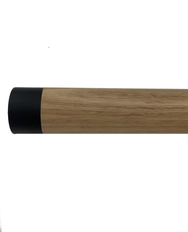 Gibson Australian Timber Linear LED Pendant Lamp (Black Finish)