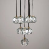 SMITH&SMITH Howard 10 Crystal Ball Cluster Pendant