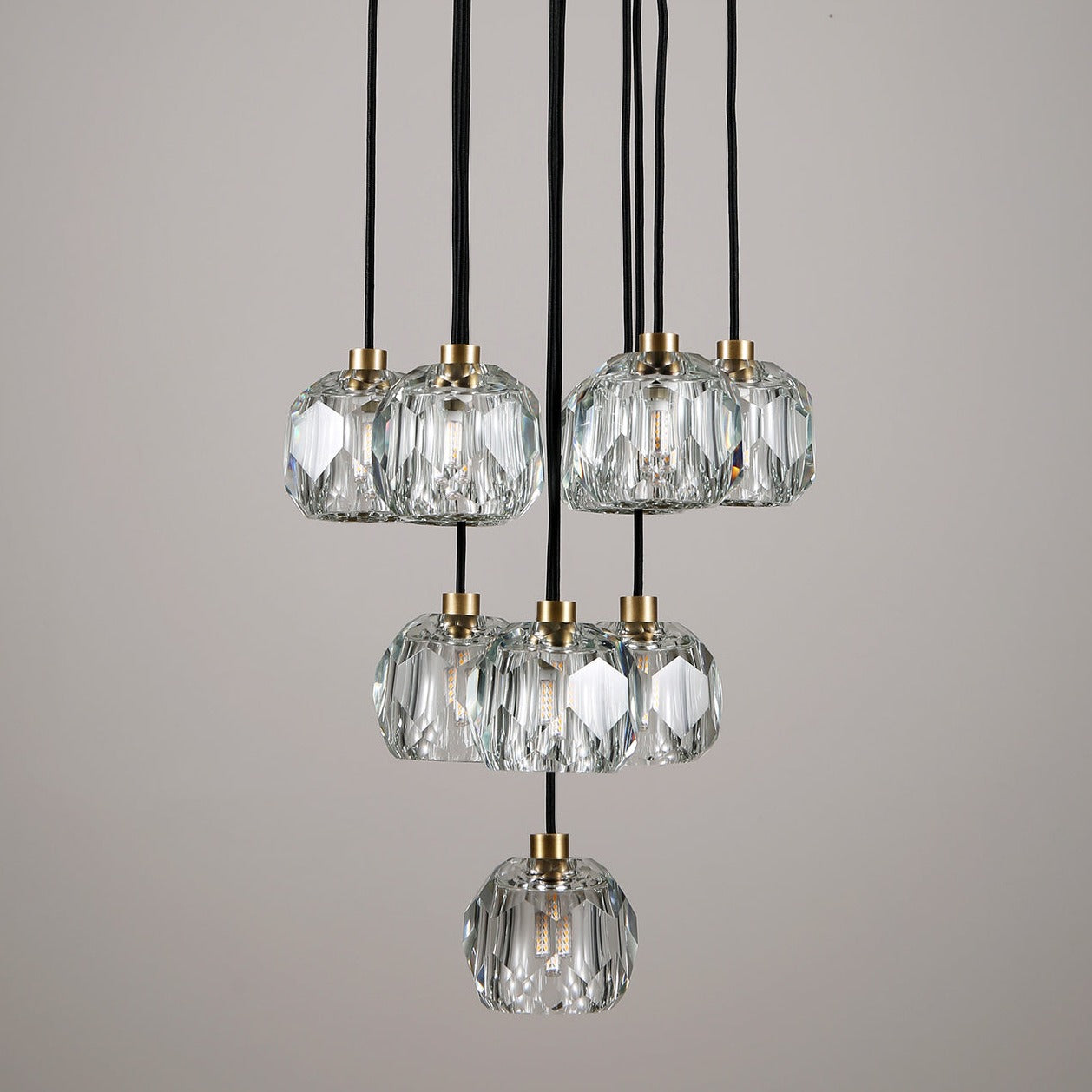SMITH&SMITH Howard 10 Crystal Ball Cluster Pendant