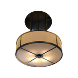 SMITH&SMITH Lighting Alicies Brass and Glass Ceiling Lamp