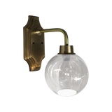 SMITH&SMITH Lighting Sydney Batlow Brass Sconce Wall Light profile view