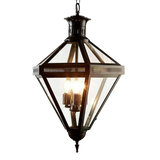 SMITH&SMITH Lighting Sydney Chrysler 3-lamp Pendant in black