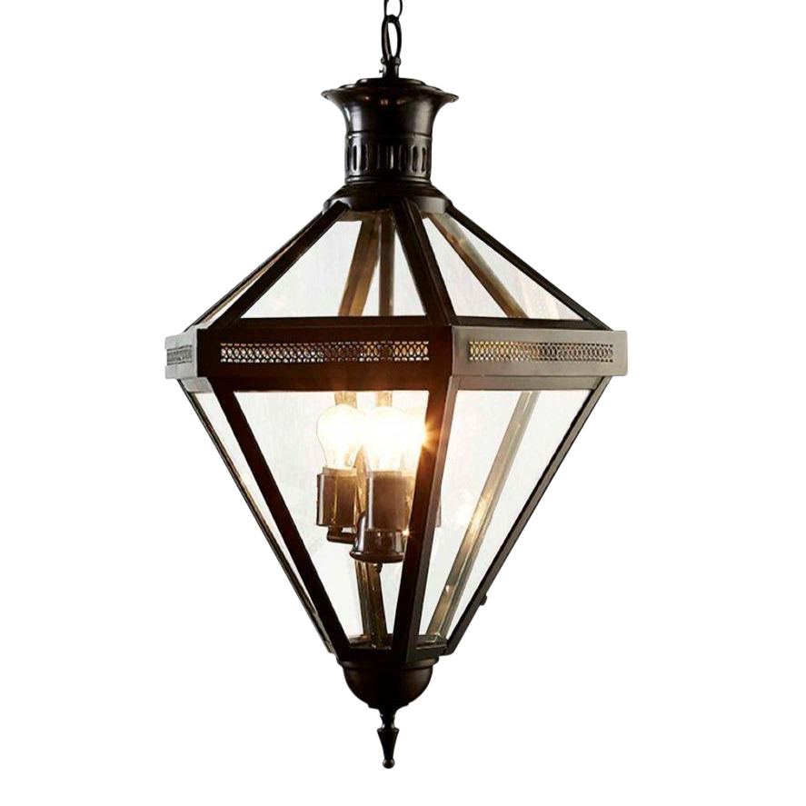 SMITH&SMITH Lighting Sydney Chrysler 3-lamp Pendant in black