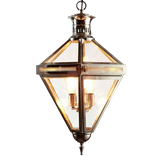 SMITH&SMITH Lighting Sydney Chrysler 3-lamp Pendant in a Polished Nickel finish