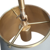 SMITH&SMITH Lighting Sydney East Hamptons Solid Brass Hand-crafted Pendant Lamp in sage green quality solid brass craftsmanship