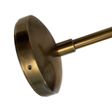 SMITH&SMITH Lighting Sydney Flagstaff Brass Outdoor Wall Lamp in Pier Outdoor Lamp Style PIM51230 arm view