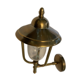 SMITH&SMITH Lighting Sydney Flagstaff Brass Outdoor Wall Lamp in Pier Outdoor Lamp Style PIM51230 