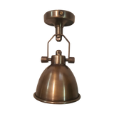 SMITH&SMITH Lighting Sydney Florence Brass Sconce Wall or Ceiling Light ELPIM50718 full view