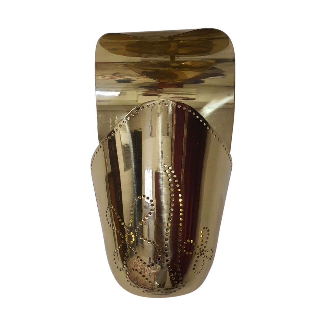 SMITH&SMITH Lighting Sydney Marie Brass Sconce Wall Light front view 