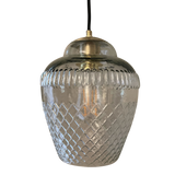 SMITH&SMITH Lighting Sydney Zarz Diamond Crystal Clear Glass Pendant Lamp side view