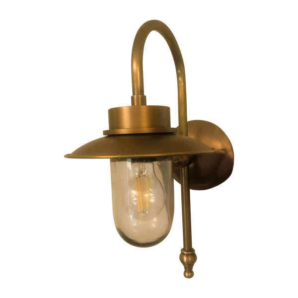 SMITH&SMITH Madison Antique Brass Indoor Wall Light