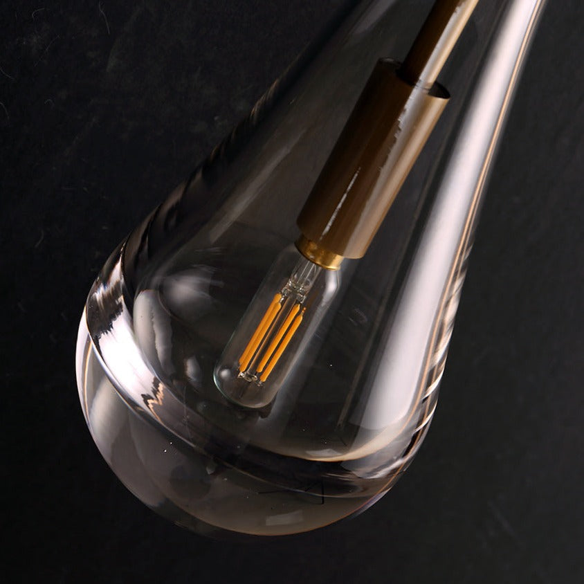 May Glass Teardrop Wall Lamp