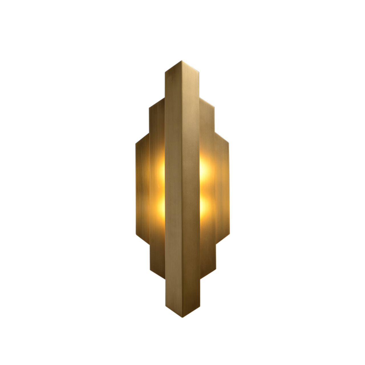 SMITH&SMITH Old Bar Deco Wall Lamp in Brass