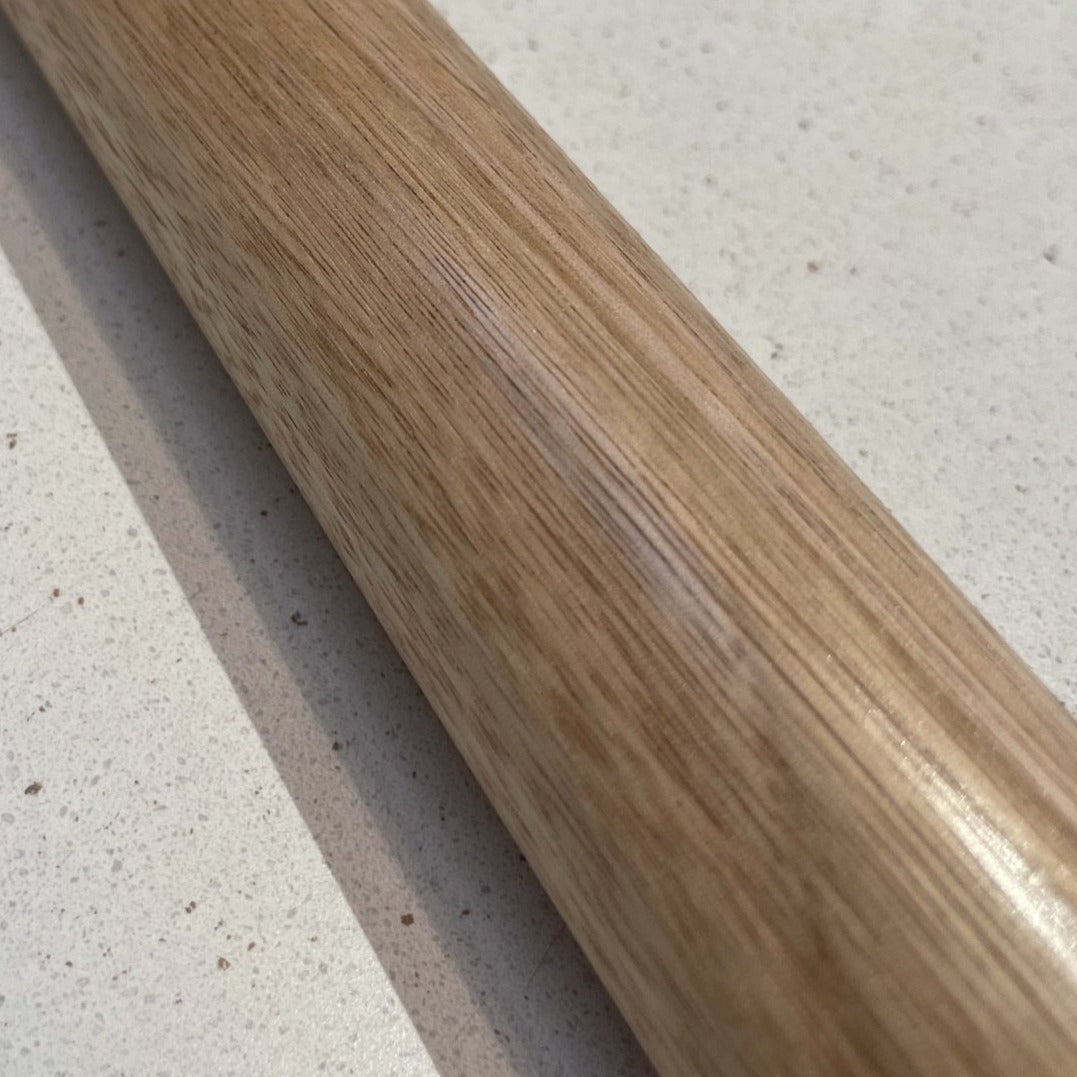 SMITH&SMITH Simpson Australian Round Timber LED Pendant Lamp view of timber close up