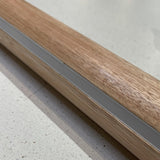 SMITH&SMITH Simpson Australian Round Timber LED Pendant Lamp view from underneath lamp looking at LED strip
