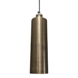 SMITH&SMITH Lighting Sydney Bruges Antique Brass Cylinder Pendant Lamp Drawing