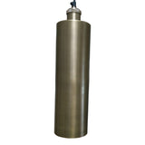 Bruges Antique Solid Brass Cylinder Pendant Lamp.