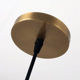SMITH&SMITH Charles Brass and Glass Pendant Lamp ceiling cup