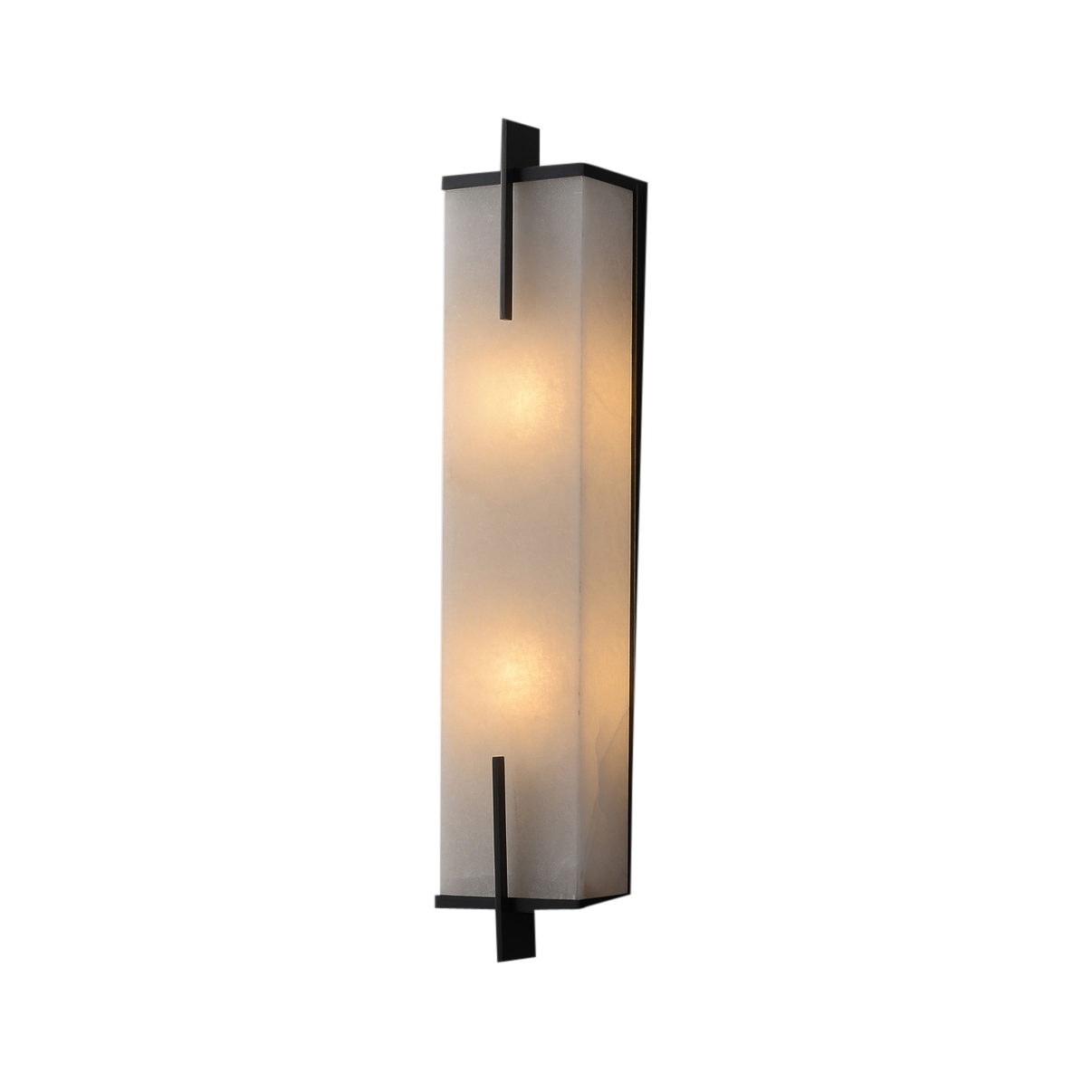 SMITH&SMITH Wellington Alabaster Column Wall Lamp
