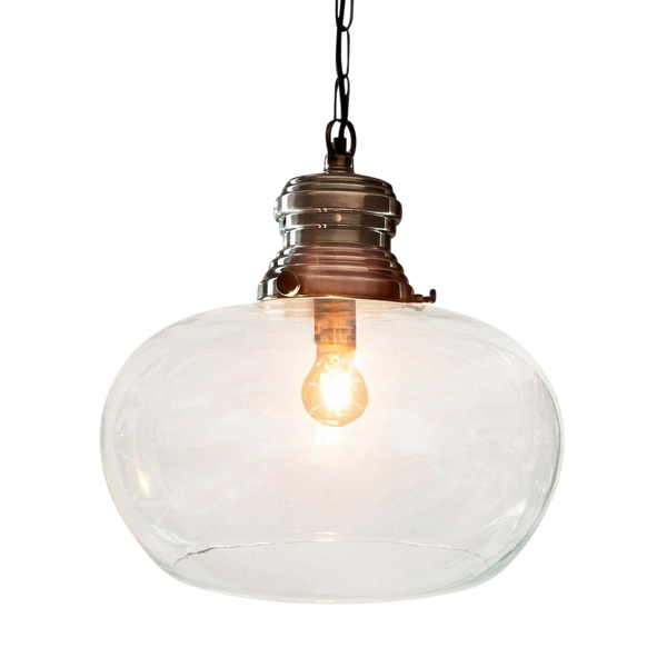 SMITH&SMITH's Westbourne Clear Glass Pendant Lamp Collection