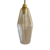 SMITH&SMITH Salón Hand-blown Pendant in Clear Glass