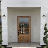 This Canberra Australia home with twin Anniston Outdoor Lamps in Antique Silver from SMITH&SMITH. insta