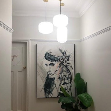 Ashter and Reffro Pendant Lamps in Cluster south east melbourne insta