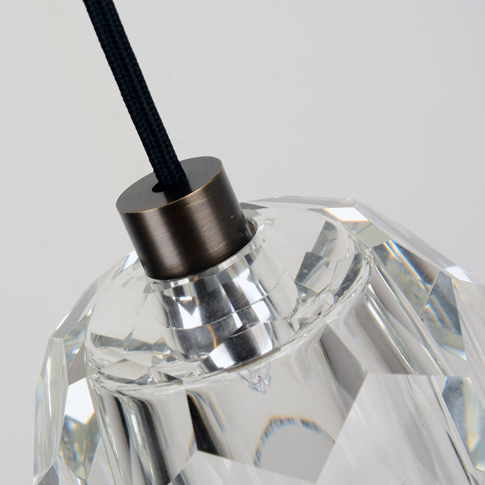 Howarth 30 Crystal Ball Cluster Pendant Chandelier