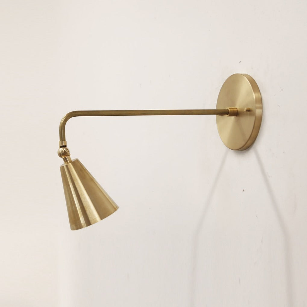 Alexa Long Arm Wall Lamp (Adjustable Shade)