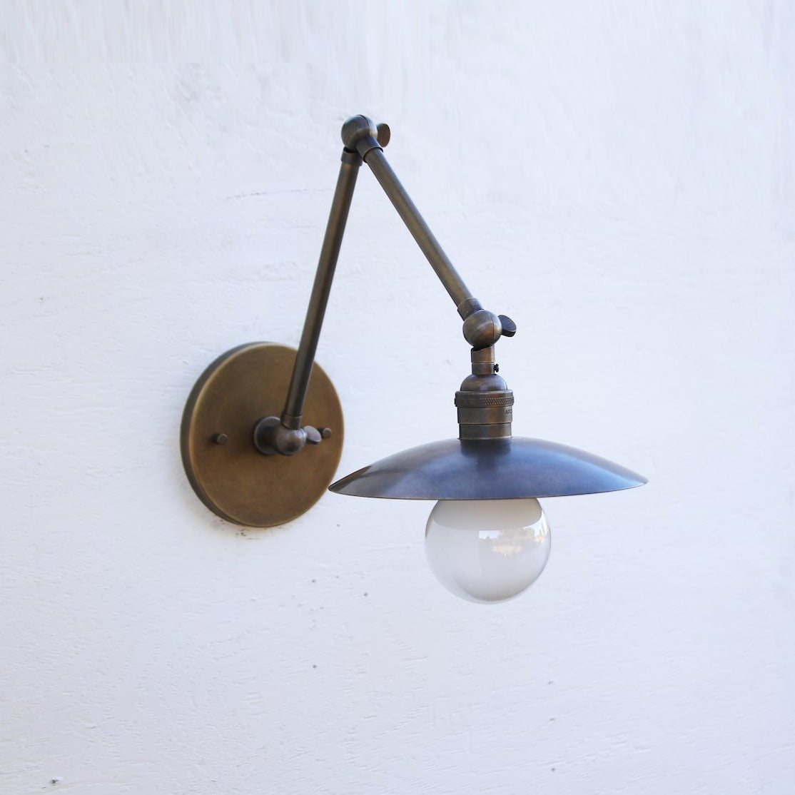 Juniper Adjustable Arm Wall Lamp