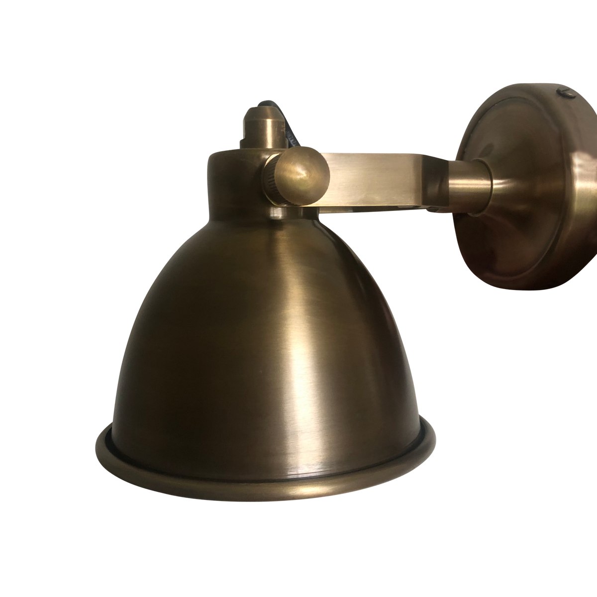 SMITH&SMITH Florence Brass Sconce Wall or Ceiling Lamp - Large