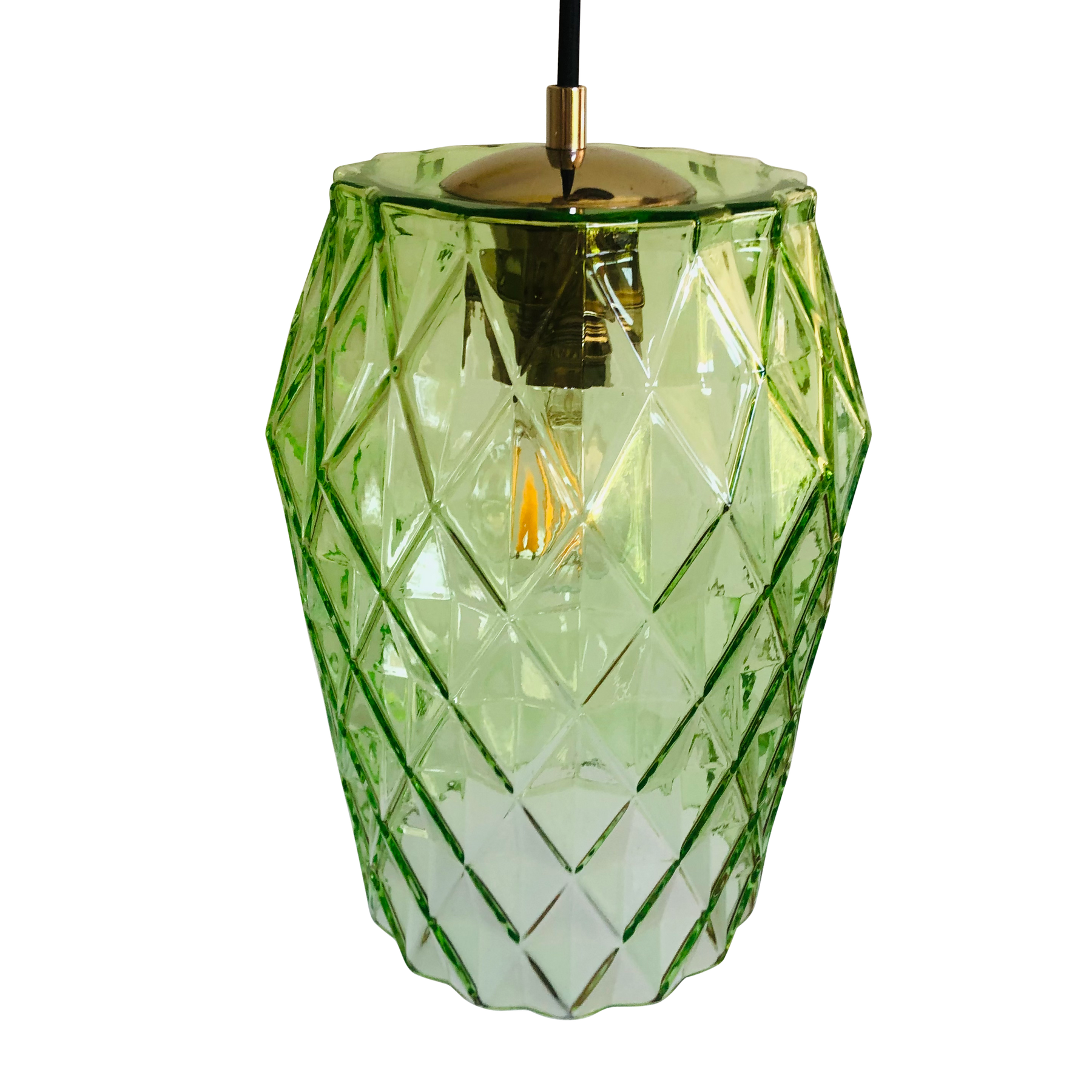 SMITH&SMITH Krustallos '273' Pale Green Pendant Lamp