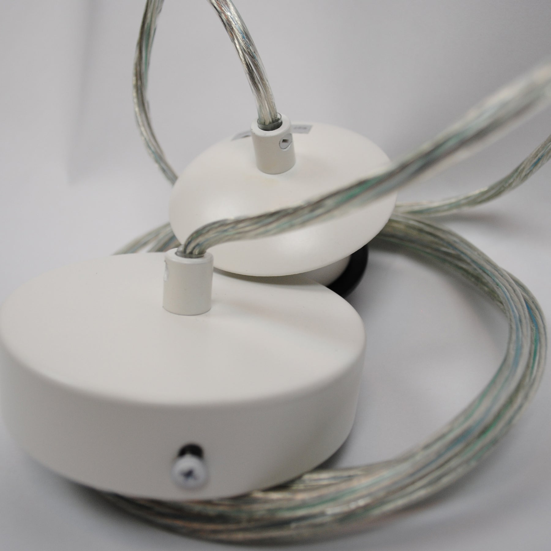 white canopy for pendant light